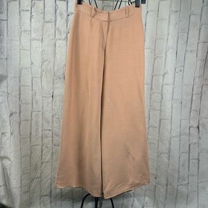 Elisabetta Franchi Wide Leg Trousers Cropped Hi-Rise Palazzo Pants